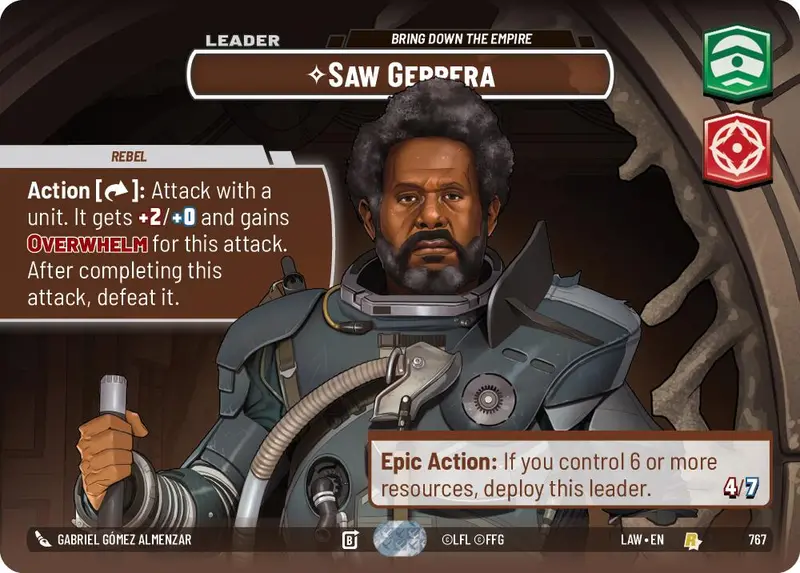 Saw Gerrera - Bring Down The Empire (Showcase) (767) (767) [A Lawless Time] 1