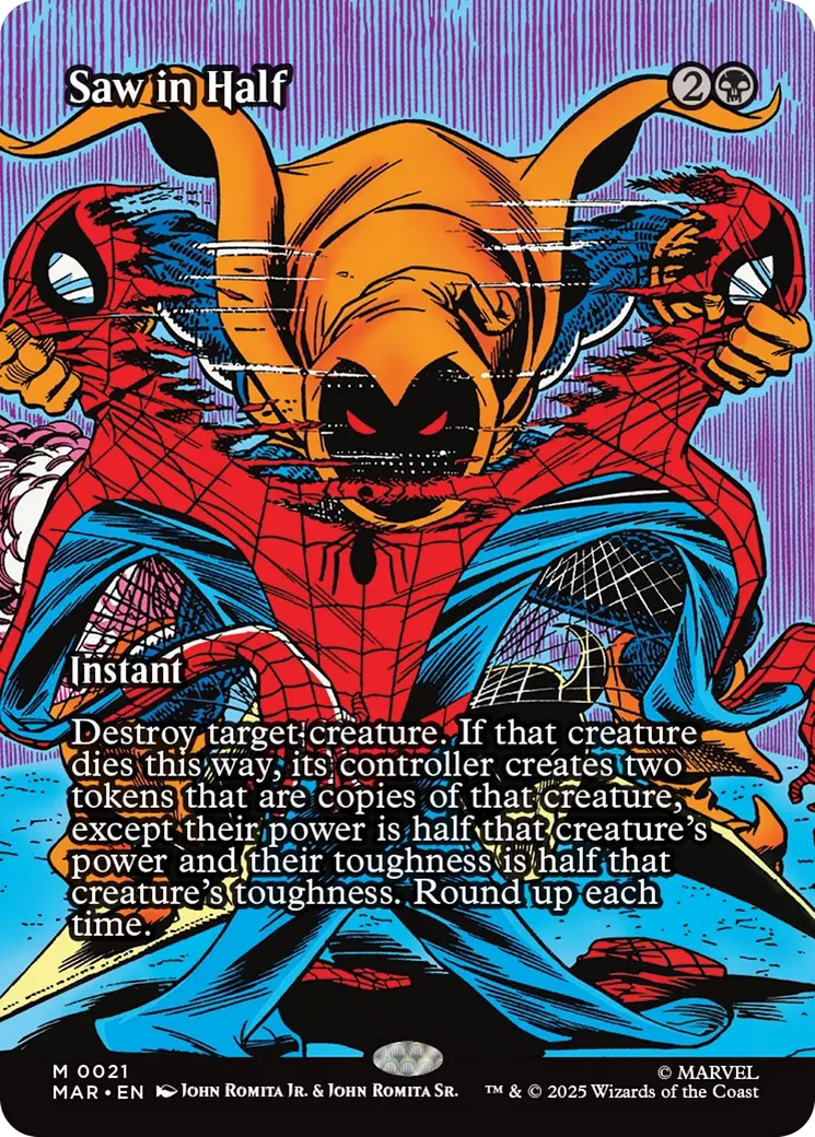 Saw In Half (Borderless) [Marvel Universe: Eternal-Legal] 1