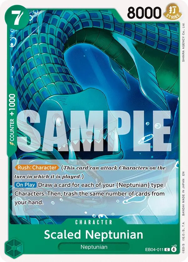 Scaled Neptunian [The Azure Sea's Seven] 1