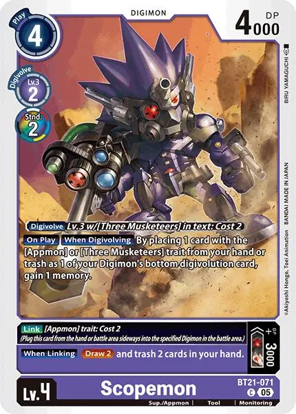 Scopemon [Bt21-071] [World Convergence] 1