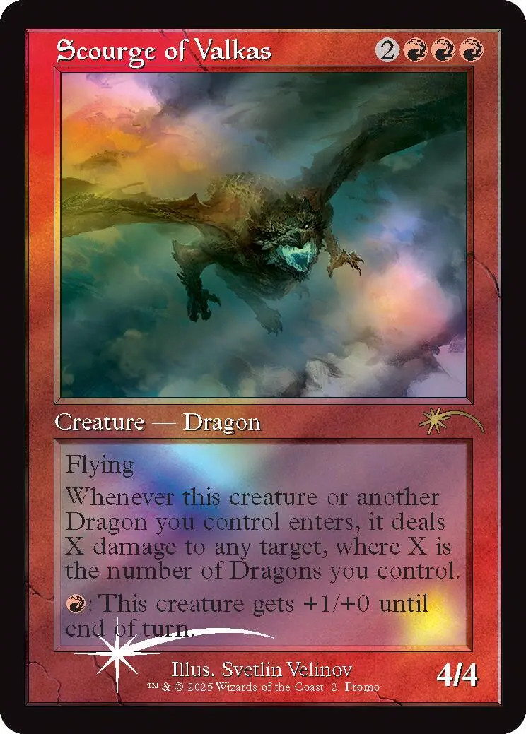 Scourge Of Valkas (Retro Frame) [Magicfest 2024] 1