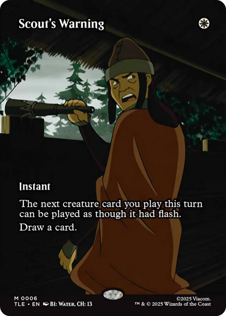Scout's Warning (Borderless) [Avatar: The Last Airbender: Eternal-Legal] 1