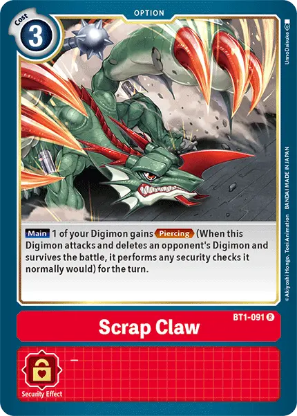 Scrap Claw [Bt1-091] [Release Special Booster Ver.1.5] 1