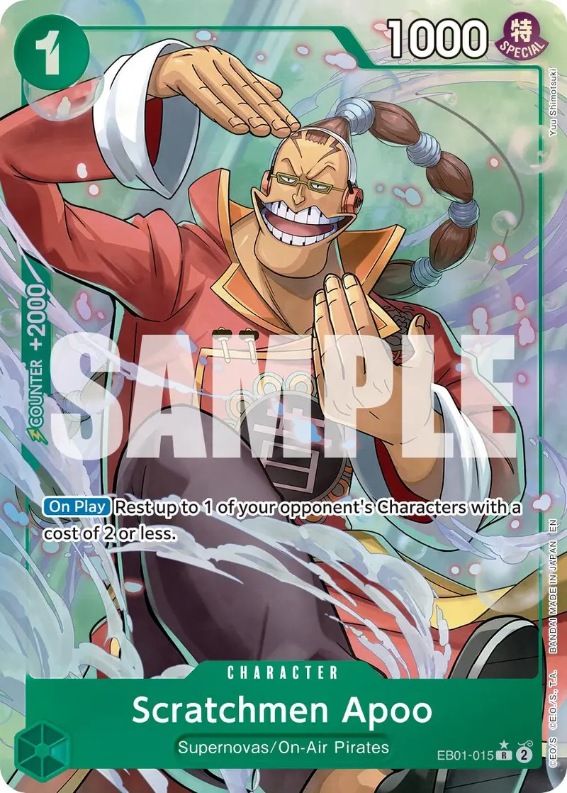 Scratchmen Apoo (Alternate Art) [Premium Booster -The Best- Vol. 2] 1