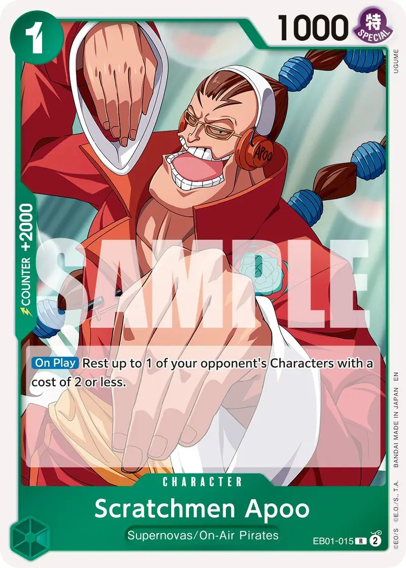 Scratchmen Apoo (Eb01-015) (Reprint) [Premium Booster -The Best- Vol. 2] 1