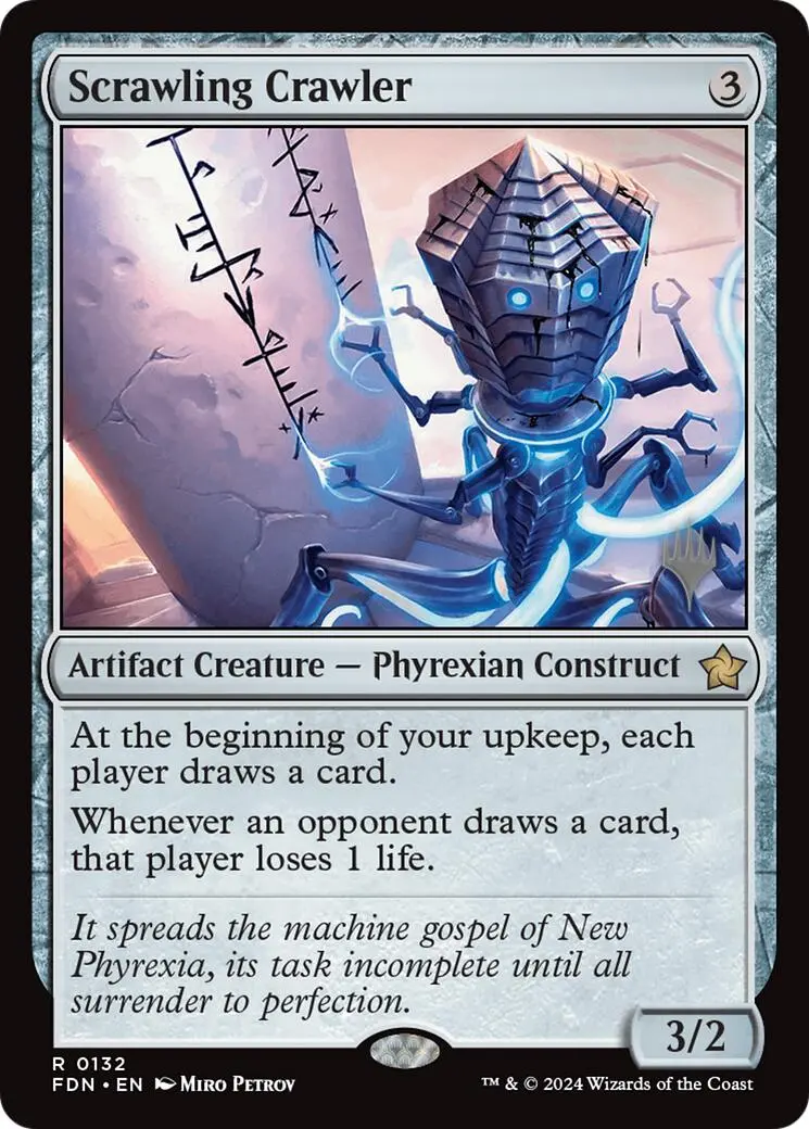 Scrawling Crawler [Lorwyn Eclipsed Promos] 1
