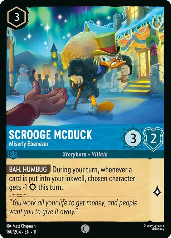Scrooge Mcduck - Miserly Ebenezer (160/204) [Winterspell] 1