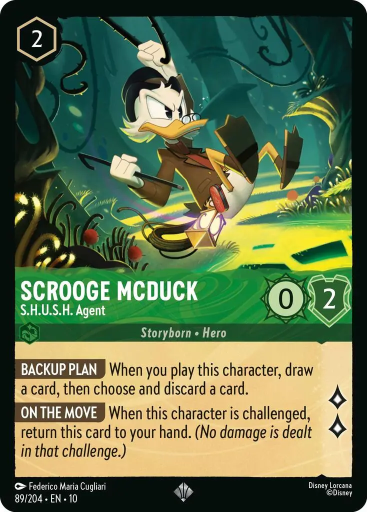 Scrooge Mcduck - S.H.U.S.H. Agent (89/204) [Whispers In The Well] 1