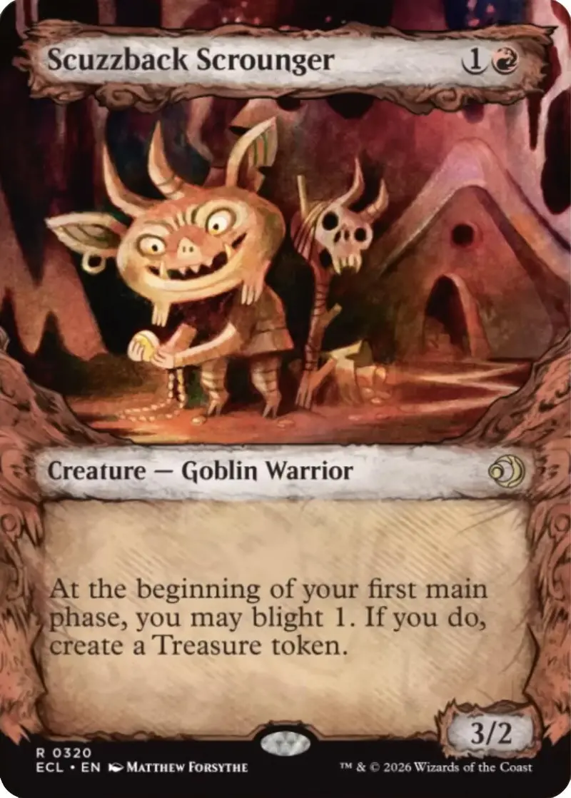 Scuzzback Scrounger (Showcase) [Lorwyn Eclipsed] 1
