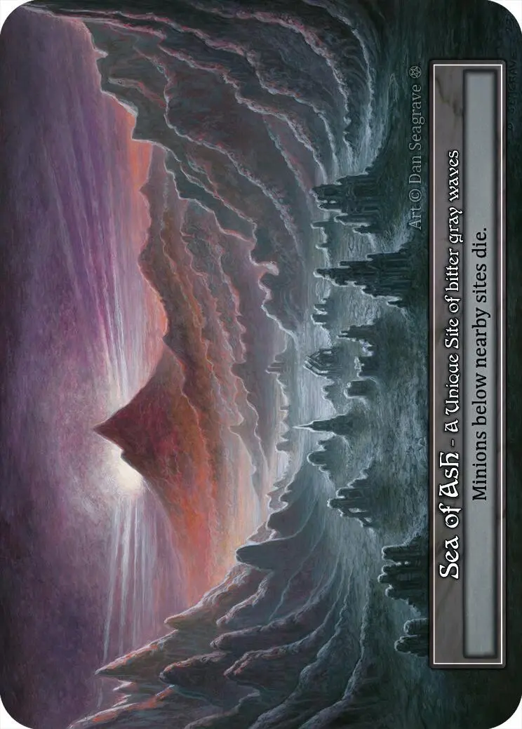Sea Of Ash (Foil) [Gothic] 1