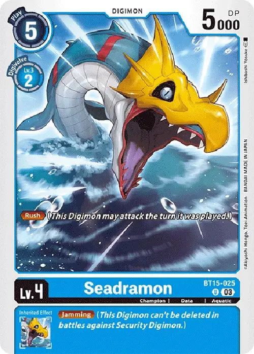 Seadramon [Bt15-025] [Exceed Apocalypse] 1