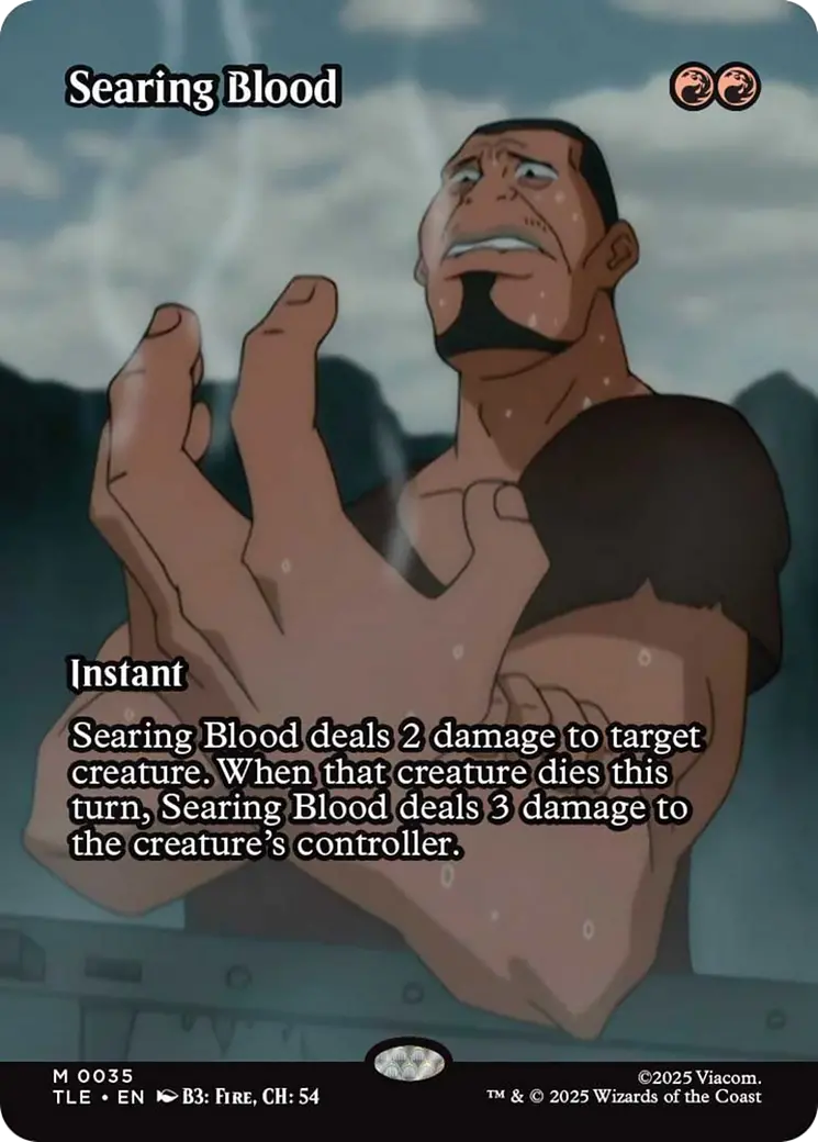 Searing Blood (Borderless) [Avatar: The Last Airbender: Eternal-Legal] 1