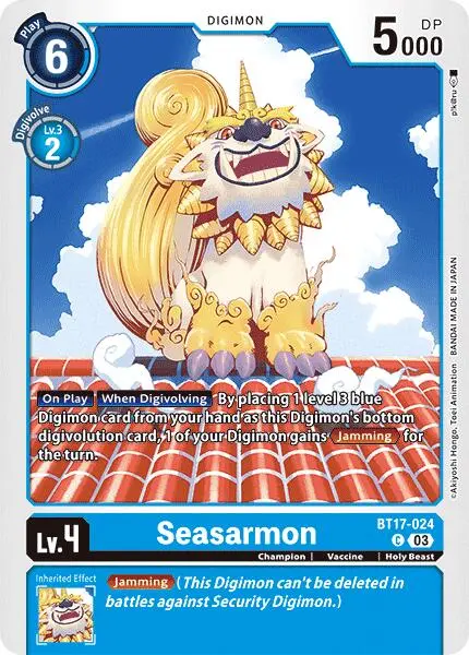 Seasarmon [Bt17-024] [Secret Crisis] 1