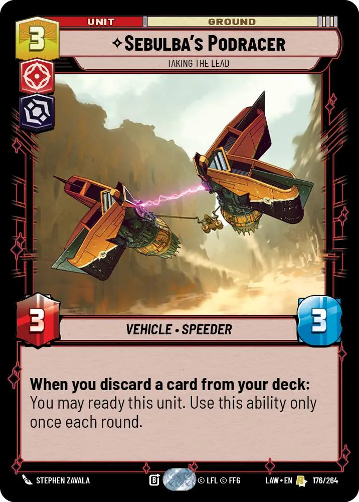 Sebulba's Podracer - Taking The Lead (176/264) (176/264) [A Lawless Time] 1