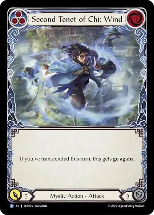 Second Tenet Of Chi: Wind [Sen025] (Gem Pack 2) 1
