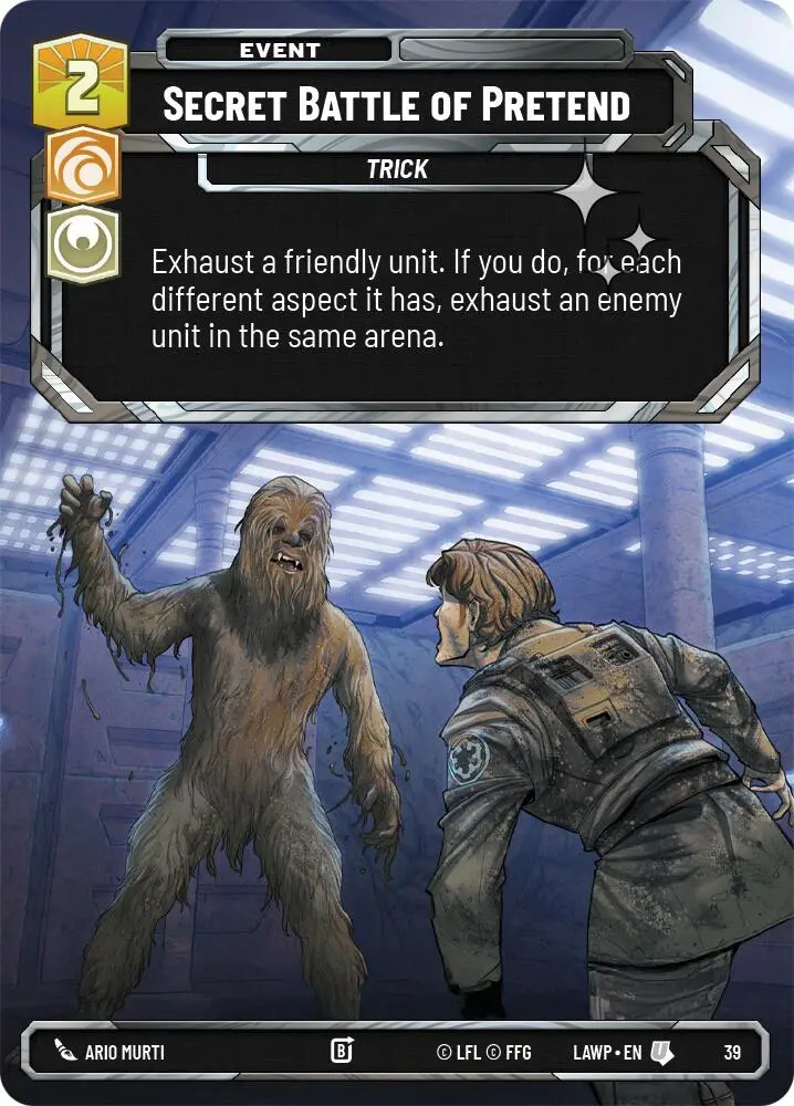 Secret Battle Of Pretend (39) (Foil) (39) [A Lawless Time: Weekly Play] 1