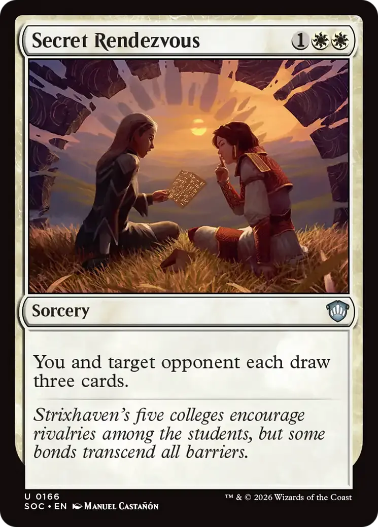 Secret Rendezvous [Secrets Of Strixhaven Commander] 1