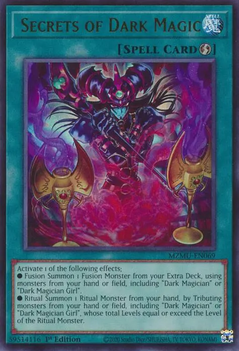 Secrets Of Dark Magic [Mzmu-En069] Ultra Rare 1