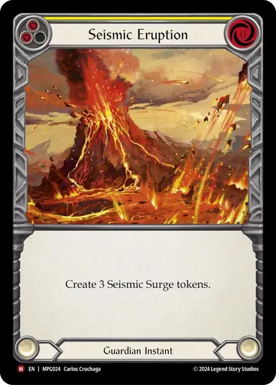 Seismic Eruption [Mpg024] (Mastery Pack Guardian) 1