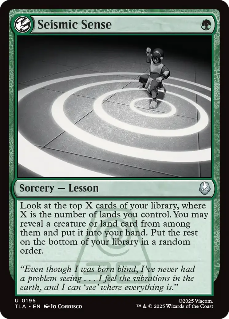 Seismic Sense [Avatar: The Last Airbender] 1