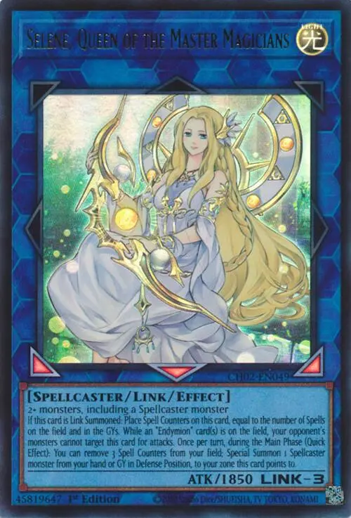 Selene, Queen Of The Master Magicians [Ch02-En049] Ultra Rare 1