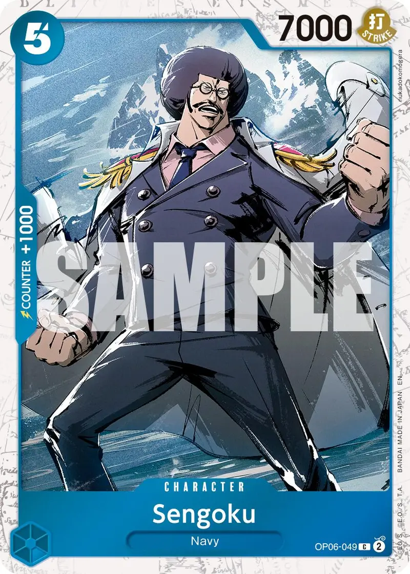 Sengoku (Op06-049) (Pirate Foil) [Premium Booster -The Best- Vol. 2] 1