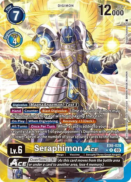 Seraphimon Ace [Ex6-028] (Alternate Art) [Infernal Ascension] 1
