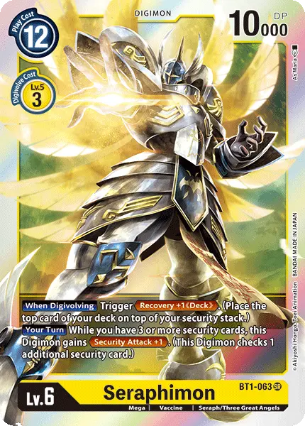 Seraphimon [Bt1-063] [Release Special Booster Ver.1.0] 1