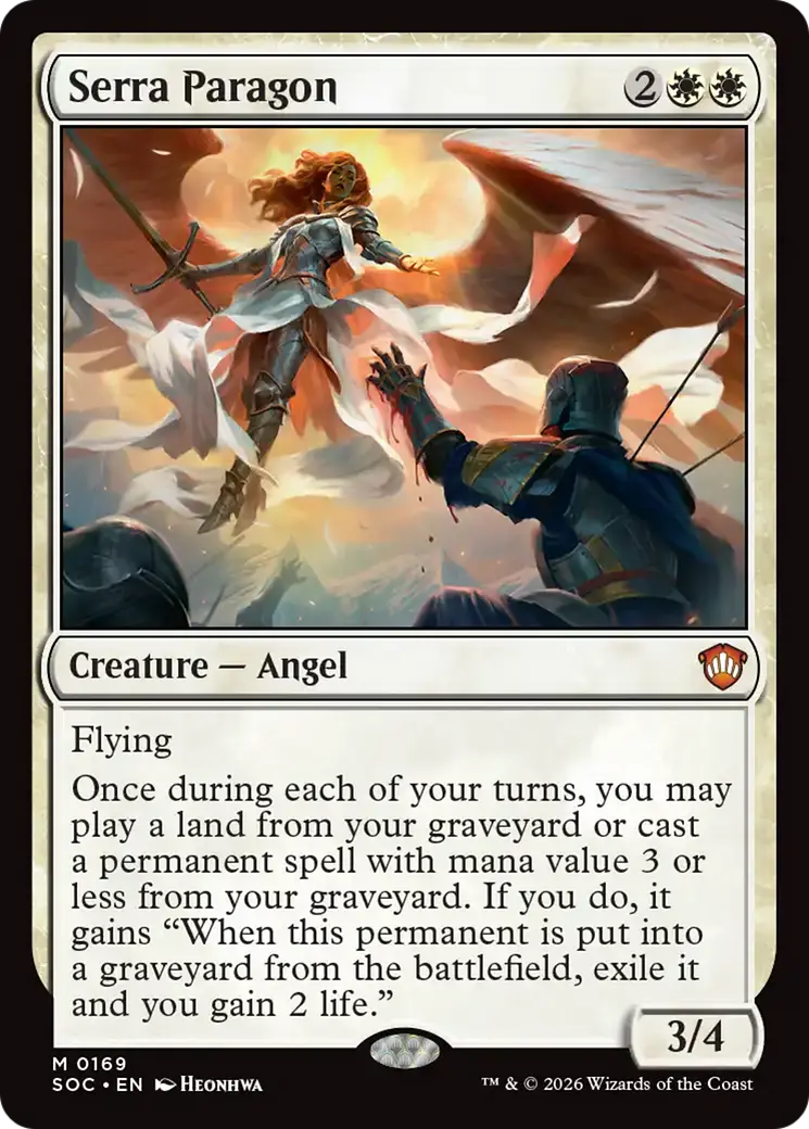 Serra Paragon [Secrets Of Strixhaven Commander] 1