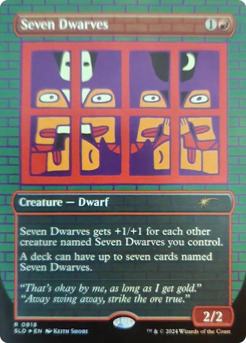 Seven Dwarves (0818) (Rainbow Foil) [Secret Lair Drop Series] 1