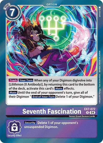 Seventh Fascination [Ex7-072] [Digimon Liberator] 1