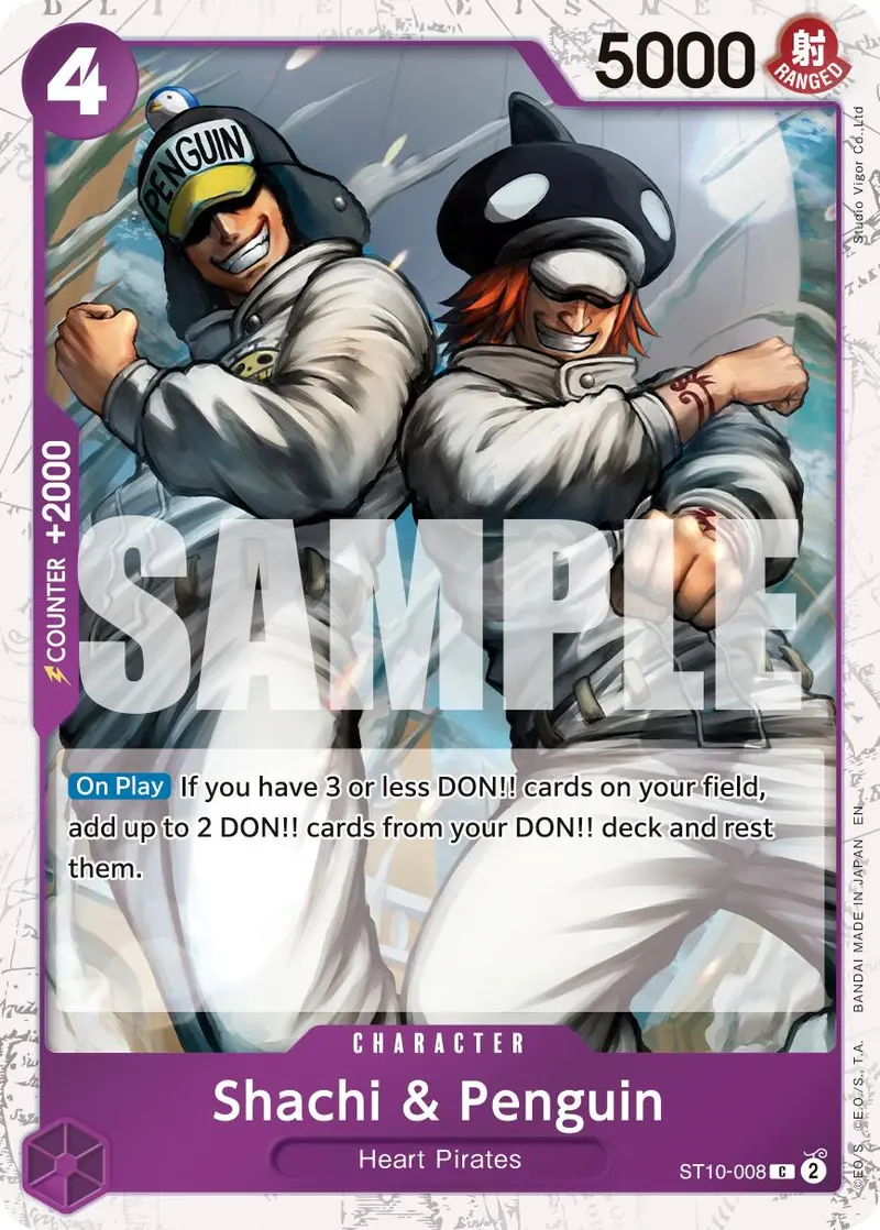 Shachi & Penguin (Pirate Foil) [Premium Booster -The Best- Vol. 2] 1