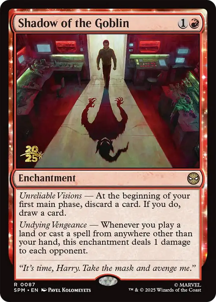 Shadow Of The Goblin [Marvel's Spider-Man Prerelease Promos] 1