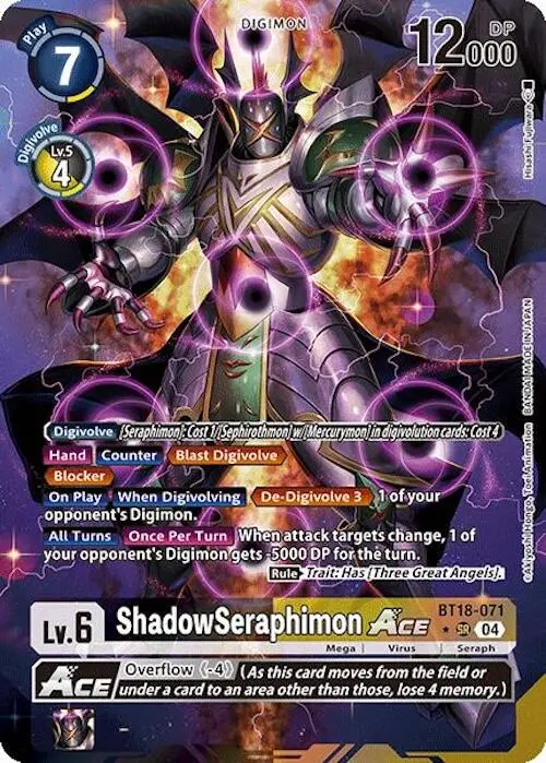 Shadowseraphimon Ace [Bt18-071] (Alternate Art) [Release Special Booster Ver.2.0] 1