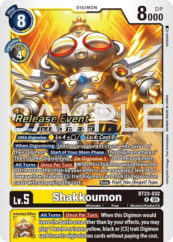 Shakkoumon [Bt23-032] [Hackers' Slumber Release Event Cards] 1