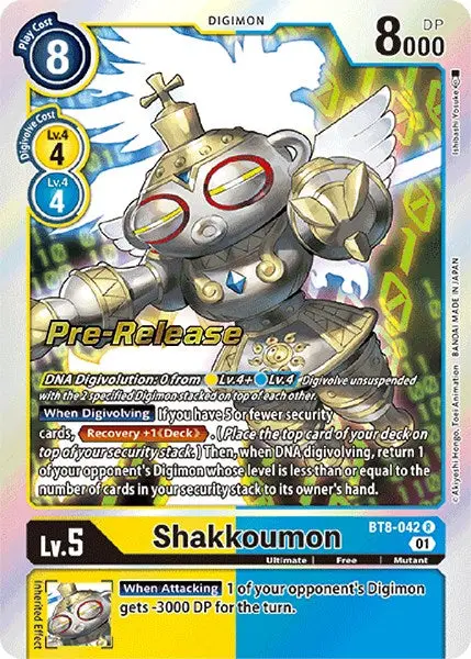 Shakkoumon [Bt8-042] [New Awakening Pre-Release Cards] 1