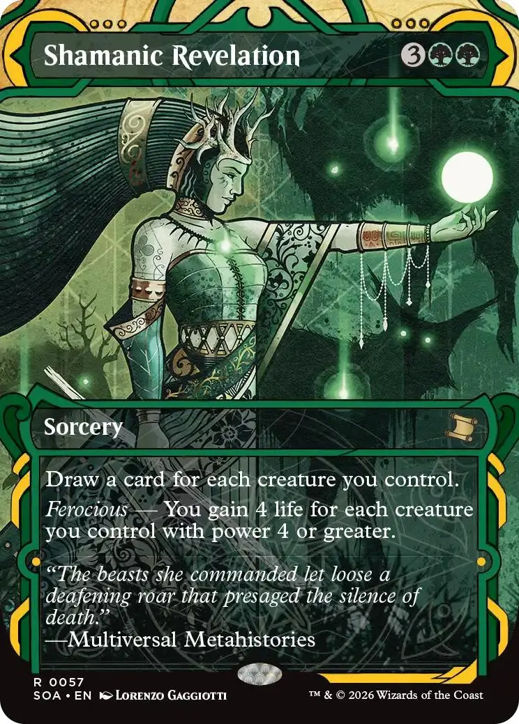 Shamanic Revelation [Secrets Of Strixhaven: Mystical Archive] 1