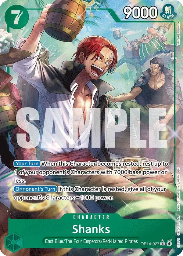 Shanks (Alternate Art) [The Azure Sea's Seven] 1