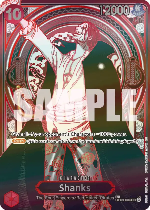 Shanks (Op09-004) (Sp) (Silver) [Carrying On His Will] 1