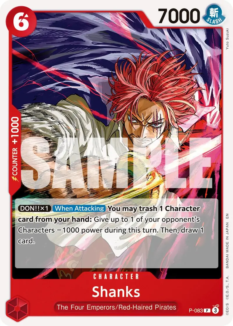 Shanks (P-083) (Reprint) [Premium Booster -The Best- Vol. 2] 1