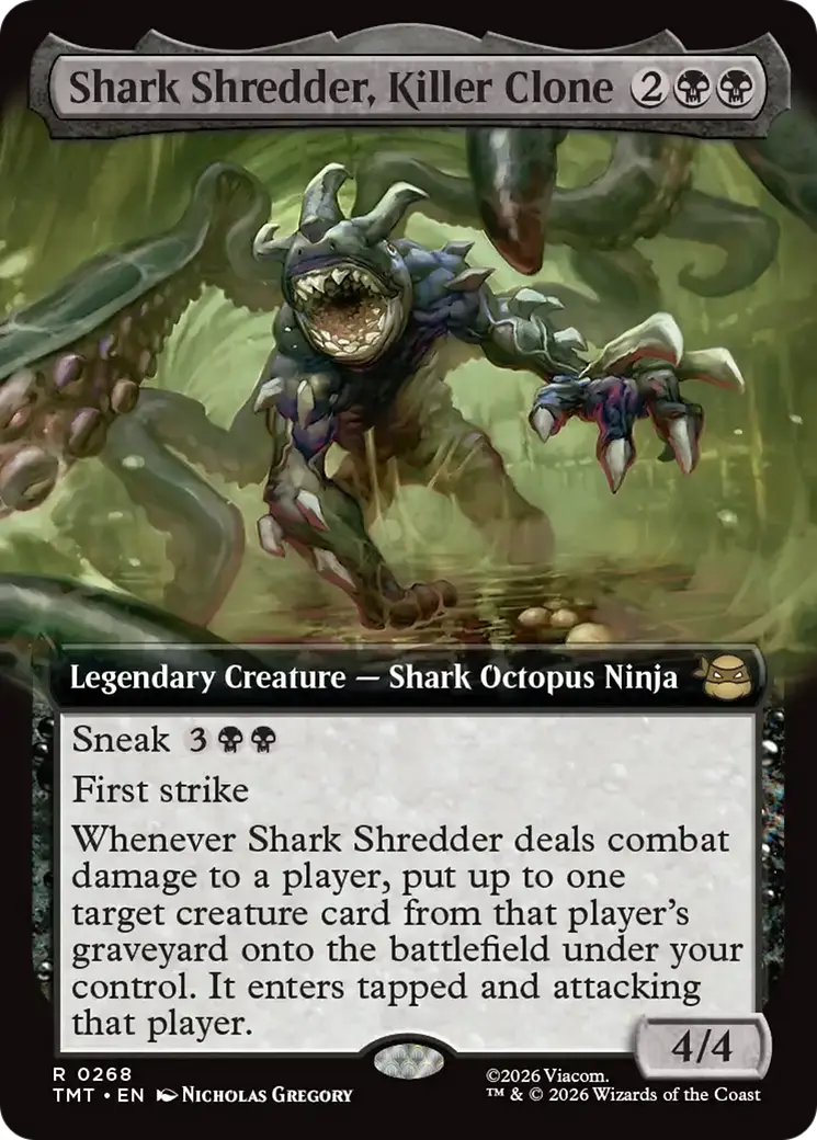 Shark Shredder, Killer Clone (Extended Art) [Teenage Mutant Ninja Turtles] 1