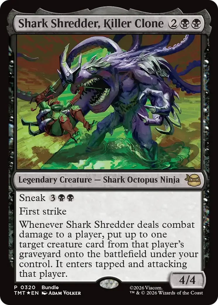 Shark Shredder, Killer Clone [Teenage Mutant Ninja Turtles Promos] 1