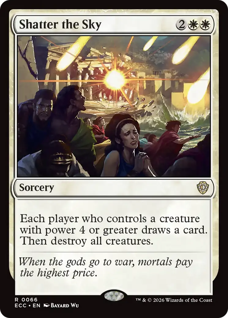 Shatter The Sky [Lorwyn Eclipsed Commander] 1