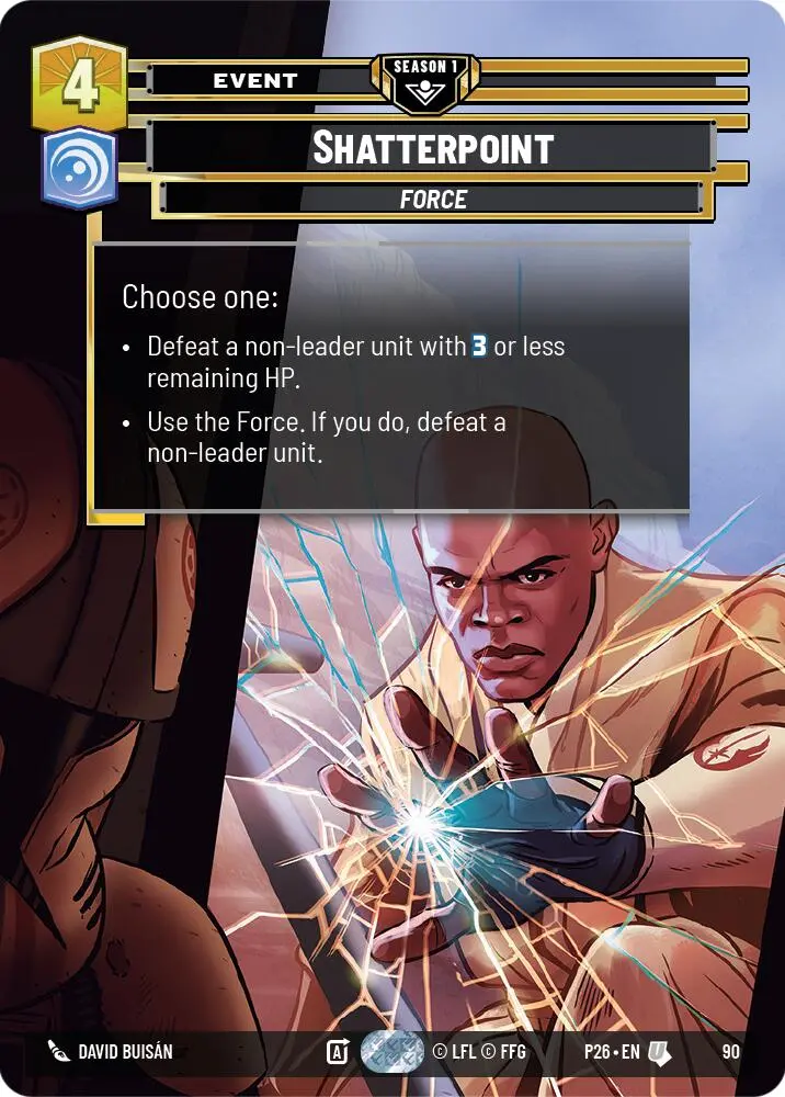 Shatterpoint (90) (90) [Sector And Regional Promos: Season 1] 1