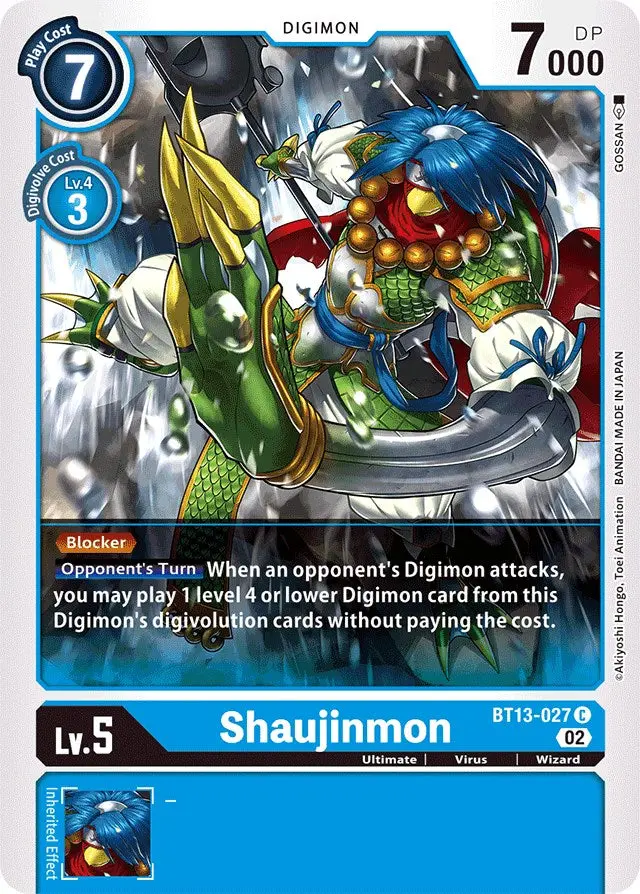 Shaujinmon [Bt13-027] [Versus Royal Knights Booster] 1