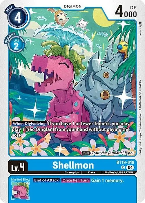 Shellmon [Bt19-019] [Release Special Booster Ver.2.0] 1