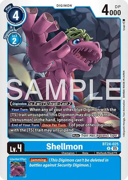 Shellmon [Bt24-025] [Time Stranger] 1