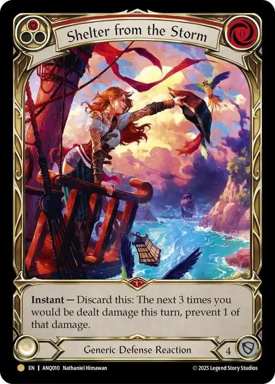 Shelter From The Storm [Anq010] (Compendium Of Rathe - Antiquity Pack)  Rainbow Foil 1
