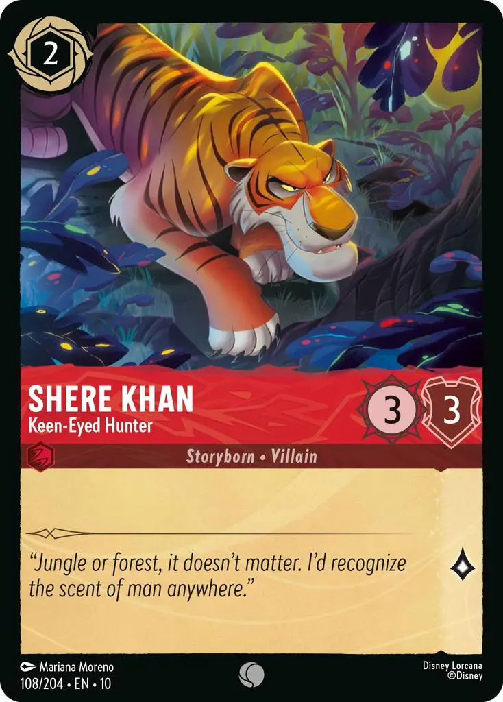 Shere Khan - Keen-Eyed Hunter (108/204) [Whispers In The Well] 1