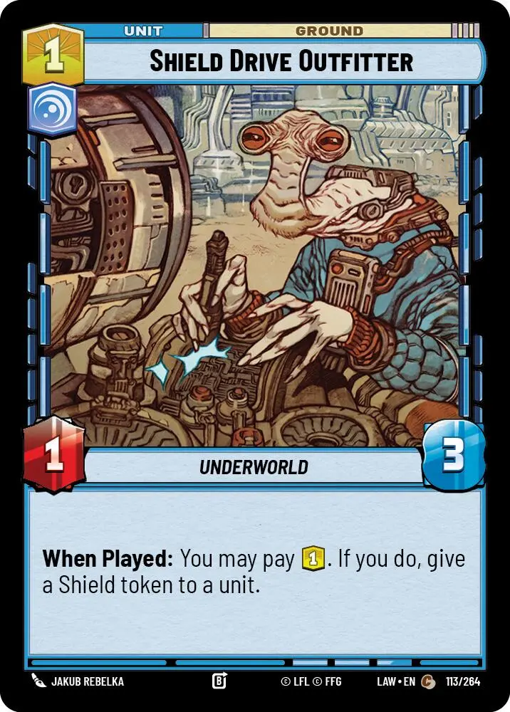 Shield Drive Outfitter (113/264) (113/264) [A Lawless Time] 1